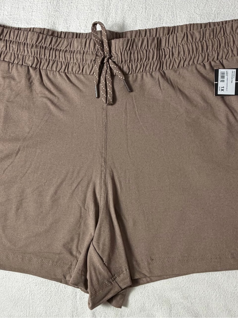 Velocity Women's Brown Athletic Drawstring Shorts size 1X